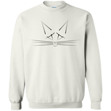 Sweatshirts White / S Whiskers Crewneck Sweatshirt