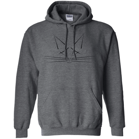 Sweatshirts Dark Heather / S Whiskers Pullover Hoodie