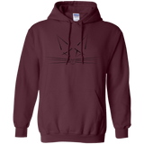 Sweatshirts Maroon / S Whiskers Pullover Hoodie