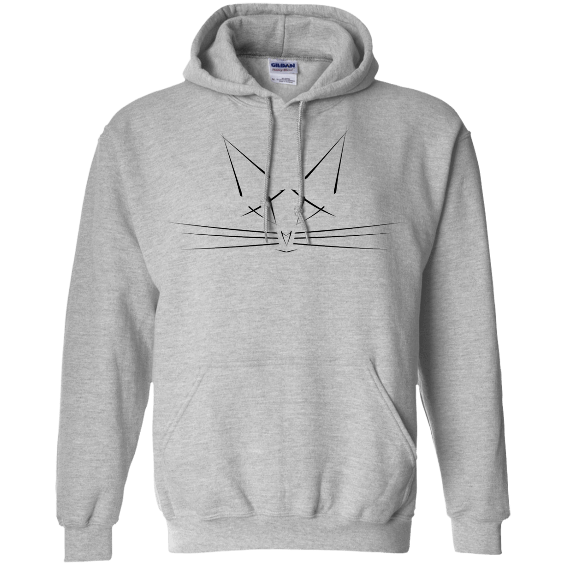 Sweatshirts Sport Grey / S Whiskers Pullover Hoodie