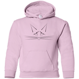 Sweatshirts Light Pink / YS Whiskers Youth Hoodie
