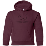 Sweatshirts Maroon / YS Whiskers Youth Hoodie