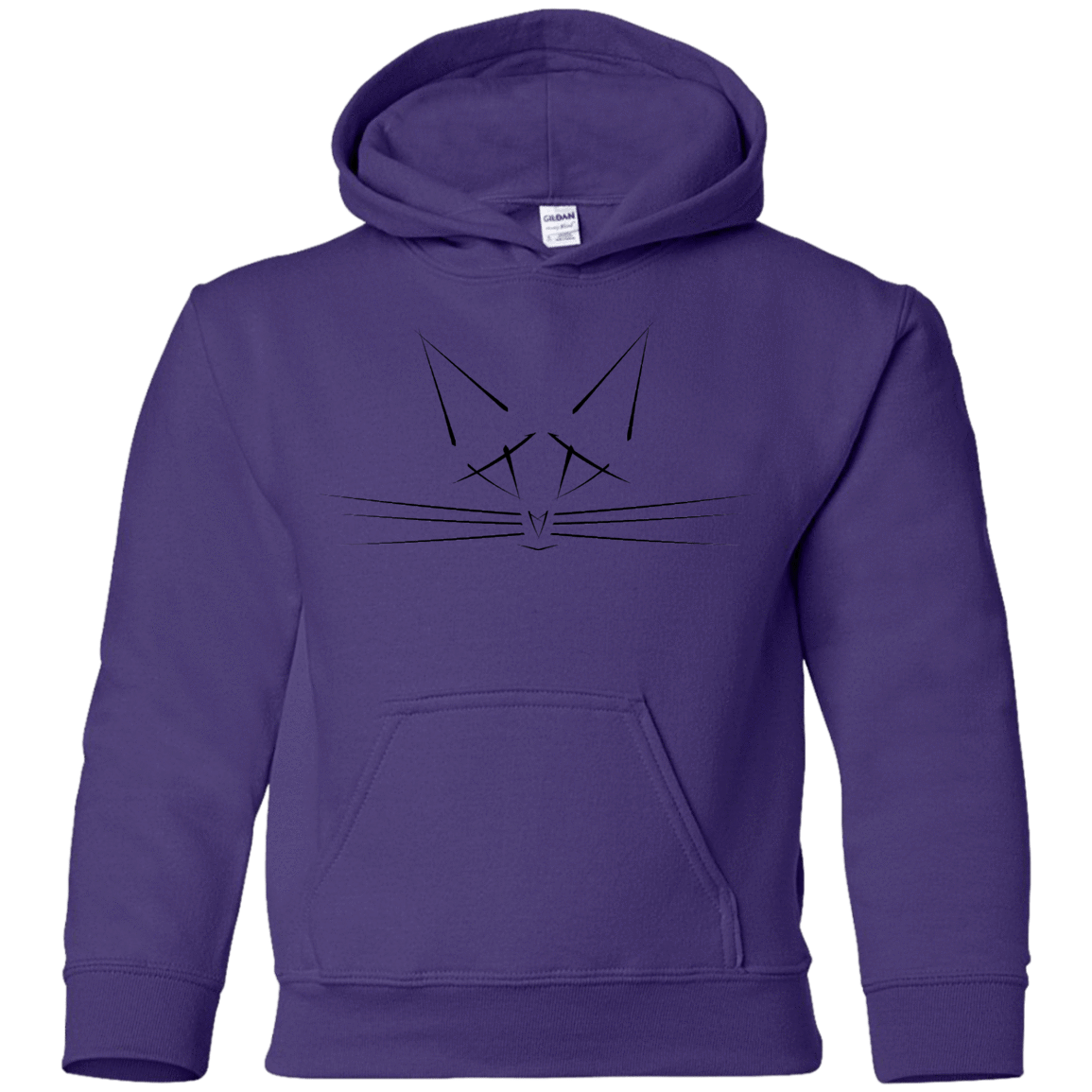 Sweatshirts Purple / YS Whiskers Youth Hoodie