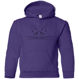 Sweatshirts Purple / YS Whiskers Youth Hoodie