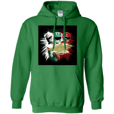 Sweatshirts Irish Green / Small White Green Red Pullover Hoodie