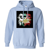 Sweatshirts Light Blue / Small White Green Red Pullover Hoodie