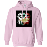 Sweatshirts Light Pink / Small White Green Red Pullover Hoodie