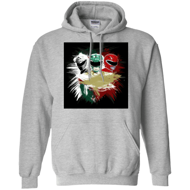 Sweatshirts Sport Grey / Small White Green Red Pullover Hoodie