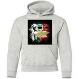 Sweatshirts Ash / YS White Green Red Youth Hoodie