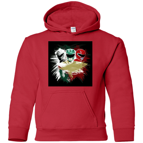 Sweatshirts Red / YS White Green Red Youth Hoodie