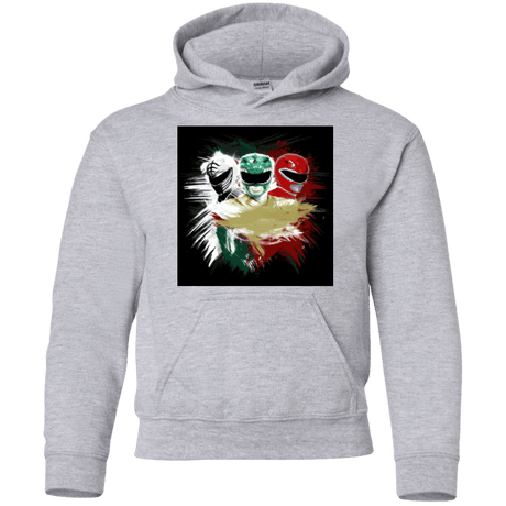 Sweatshirts Sport Grey / YS White Green Red Youth Hoodie