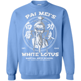 Sweatshirts Carolina Blue / Small White Lotus Crewneck Sweatshirt
