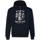 Sweatshirts Navy / Small White Lotus Premium Fleece Hoodie