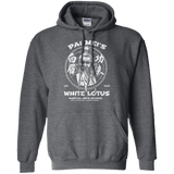 Sweatshirts Dark Heather / Small White Lotus Pullover Hoodie