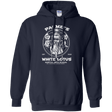 Sweatshirts Navy / Small White Lotus Pullover Hoodie
