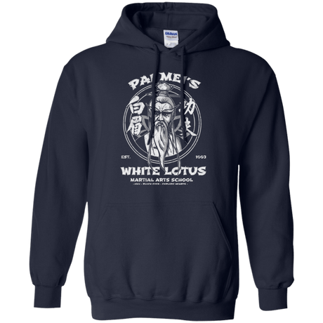 Sweatshirts Navy / Small White Lotus Pullover Hoodie