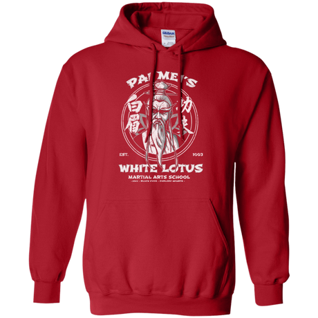 Sweatshirts Red / Small White Lotus Pullover Hoodie