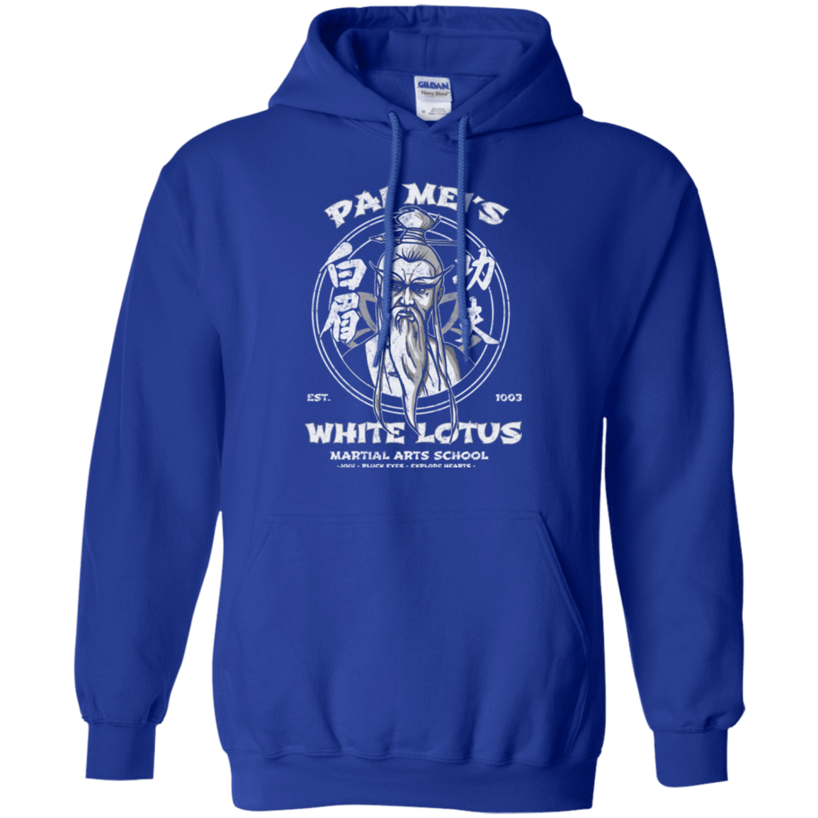 Sweatshirts Royal / Small White Lotus Pullover Hoodie