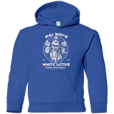 Sweatshirts Royal / YS White Lotus Youth Hoodie