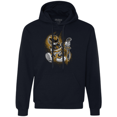Sweatshirts Navy / Small White Ranger Artwork Premium Fleece Hoodie