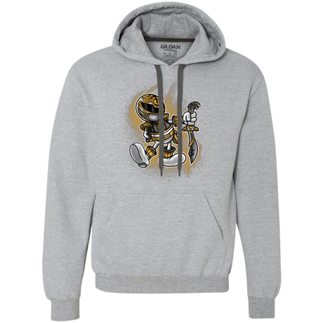 Sweatshirts Sport Grey / Small White Ranger Artwork Premium Fleece Hoodie