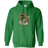 Sweatshirts Irish Green / Small White Ranger Artwork Pullover Hoodie