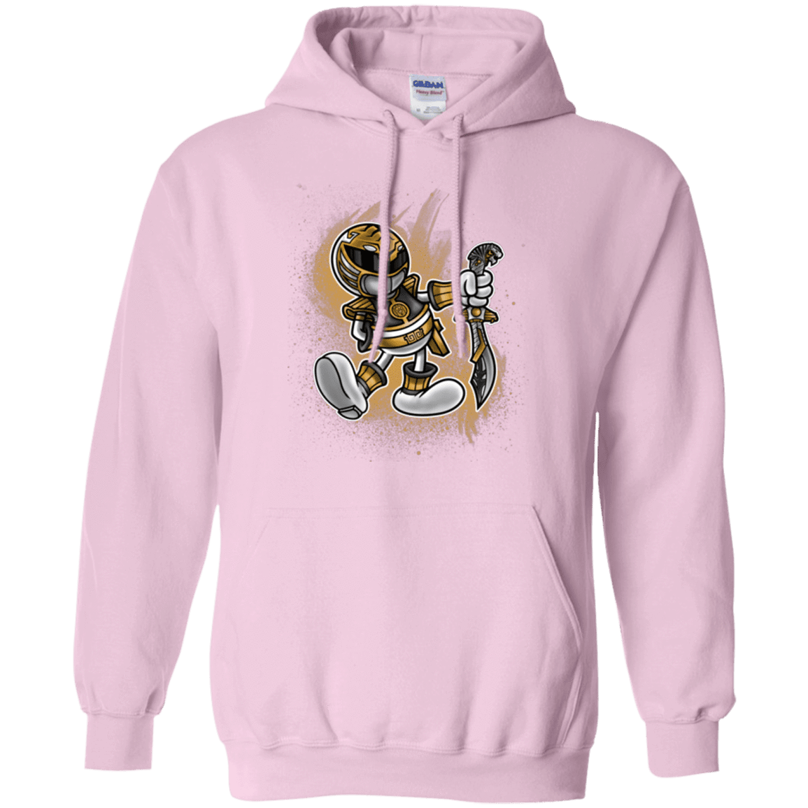Sweatshirts Light Pink / Small White Ranger Artwork Pullover Hoodie