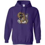 Sweatshirts Purple / Small White Ranger Artwork Pullover Hoodie