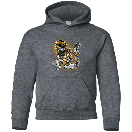 Sweatshirts Dark Heather / YS White Ranger Artwork Youth Hoodie