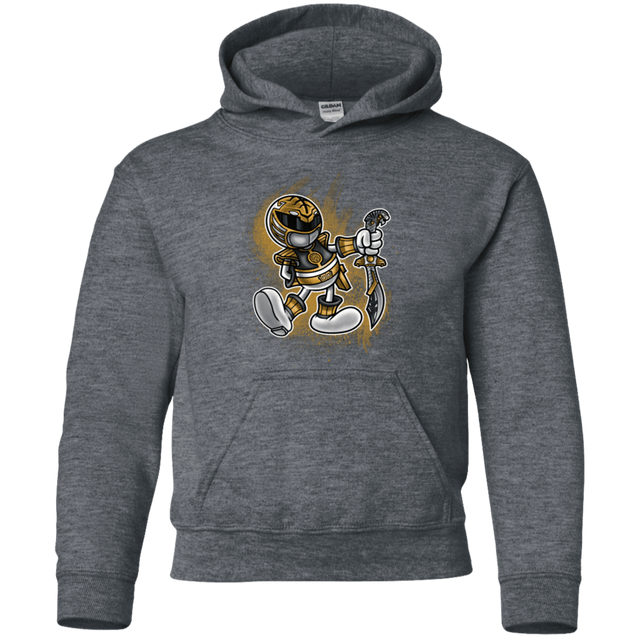 Sweatshirts Dark Heather / YS White Ranger Artwork Youth Hoodie