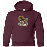 Sweatshirts Maroon / YS White Ranger Artwork Youth Hoodie