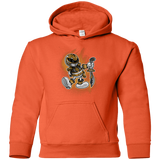 Sweatshirts Orange / YS White Ranger Artwork Youth Hoodie