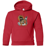 Sweatshirts Red / YS White Ranger Artwork Youth Hoodie