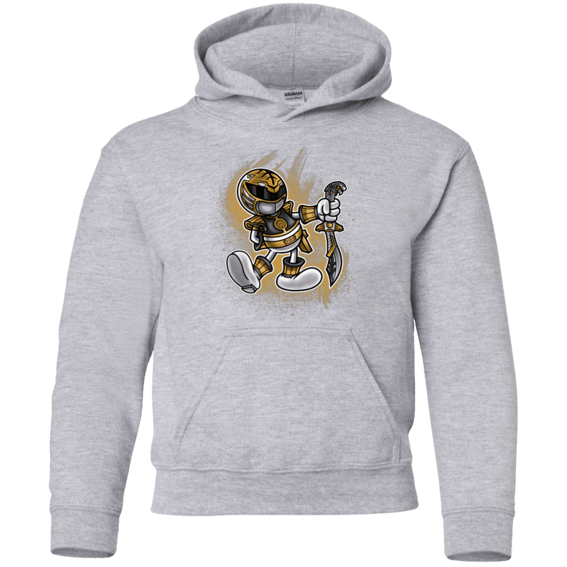 Sweatshirts Sport Grey / YS White Ranger Artwork Youth Hoodie