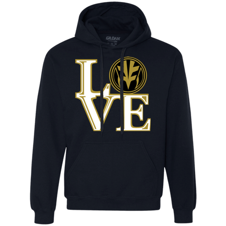 Sweatshirts Navy / Small White Ranger LOVE Premium Fleece Hoodie