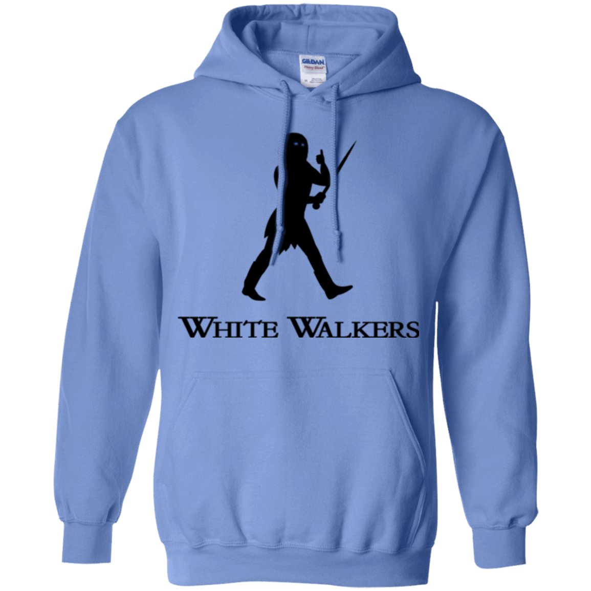 Sweatshirts Carolina Blue / Small White walkers Pullover Hoodie