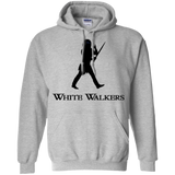 Sweatshirts Sport Grey / Small White walkers Pullover Hoodie