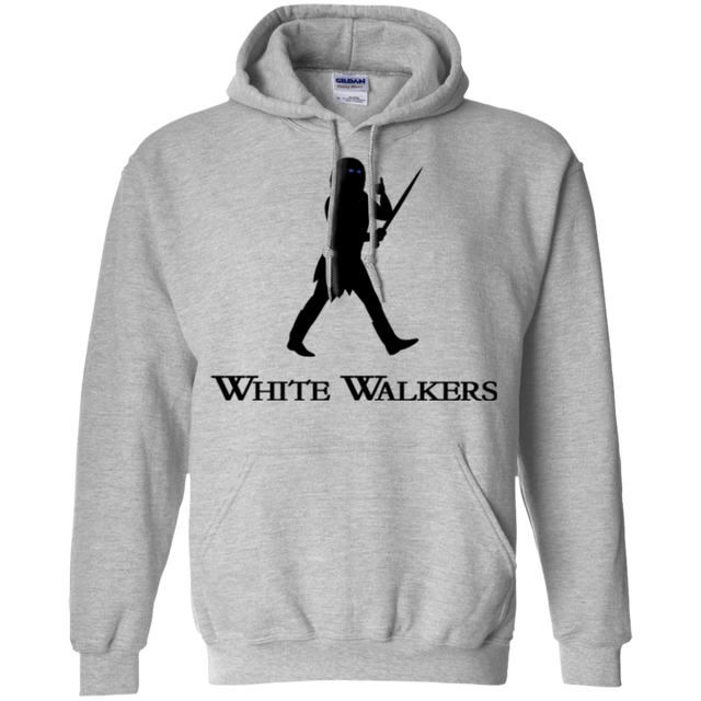 Sweatshirts Sport Grey / Small White walkers Pullover Hoodie