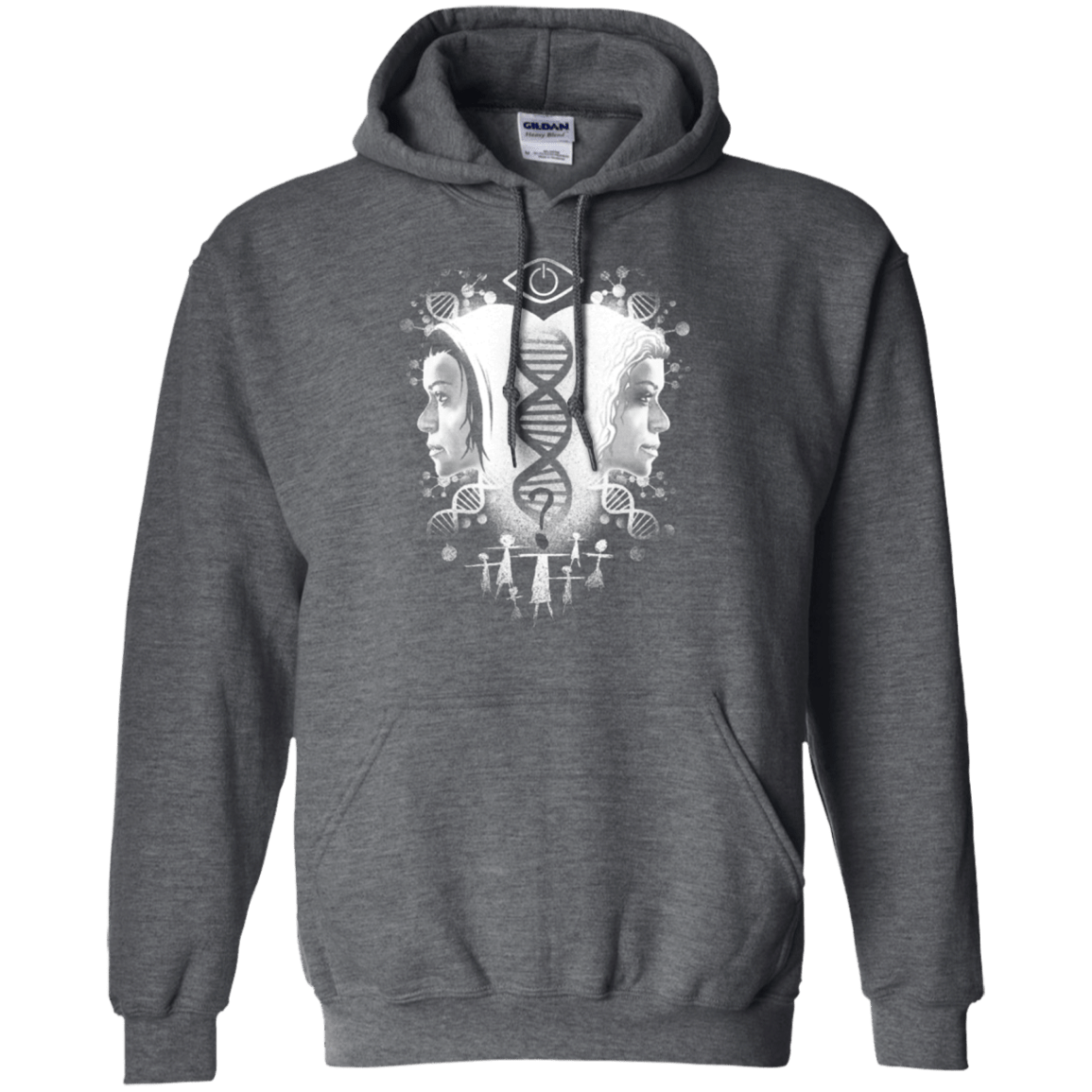 Sweatshirts Dark Heather / Small Who Am I Pullover Hoodie