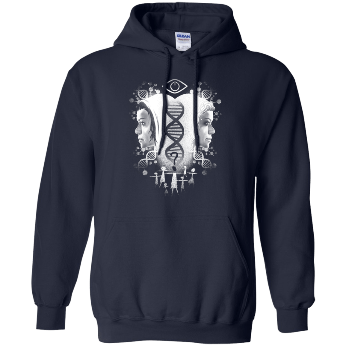 Sweatshirts Navy / Small Who Am I Pullover Hoodie