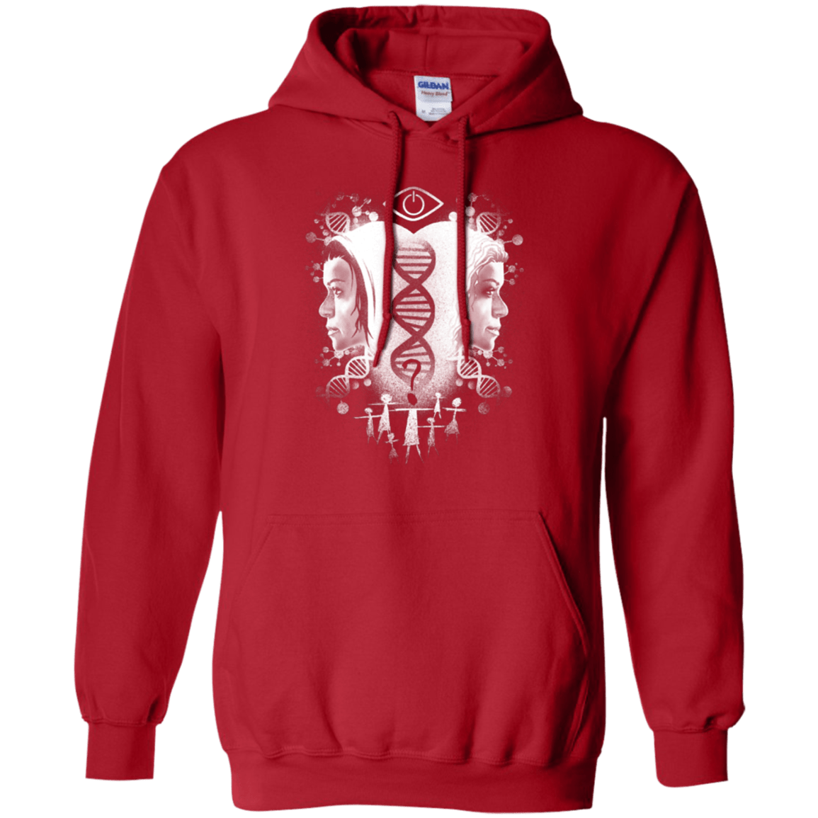 Sweatshirts Red / Small Who Am I Pullover Hoodie
