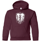 Sweatshirts Maroon / YS Who Am I Youth Hoodie