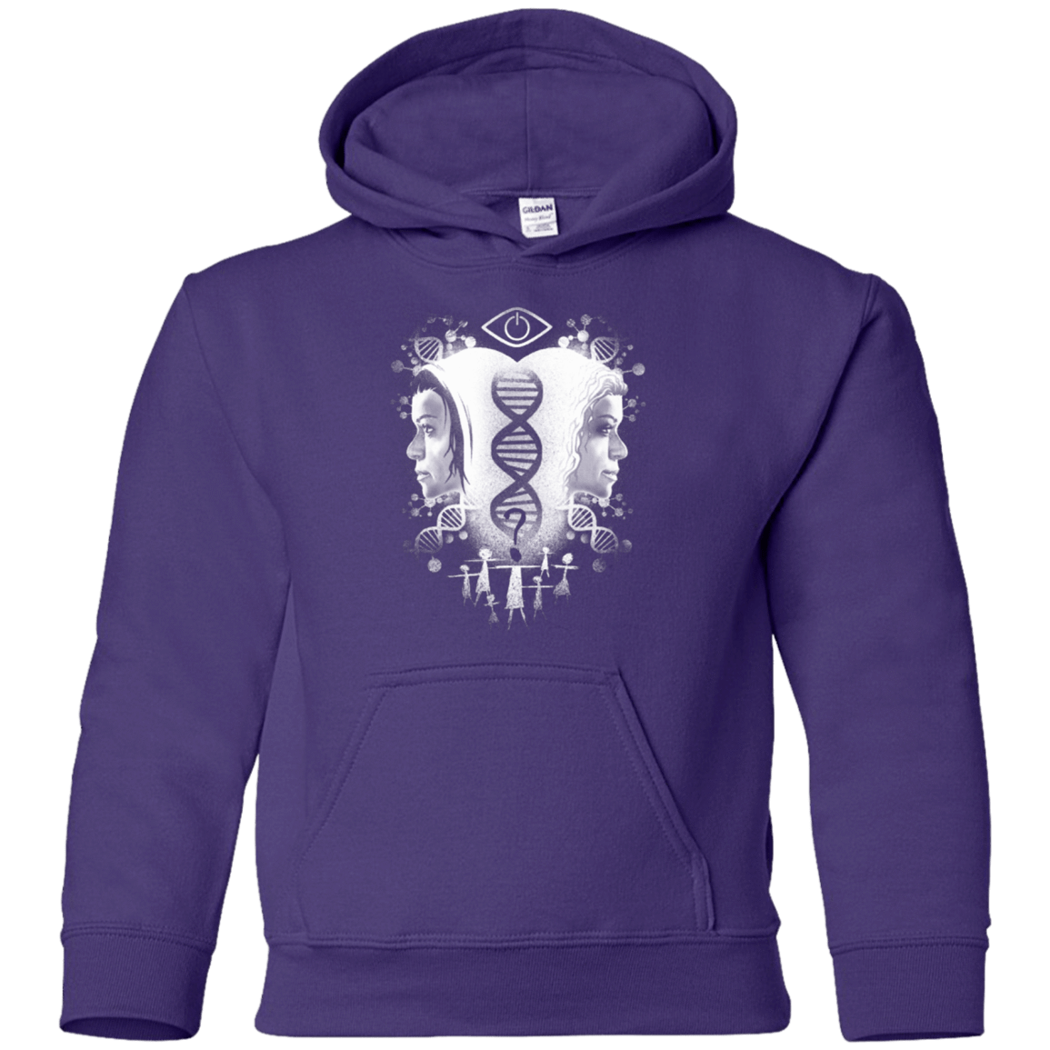 Sweatshirts Purple / YS Who Am I Youth Hoodie