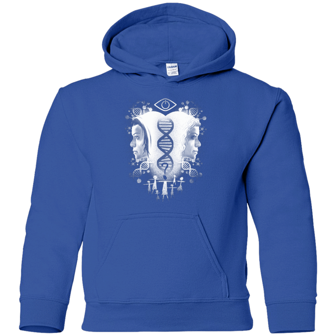 Sweatshirts Royal / YS Who Am I Youth Hoodie