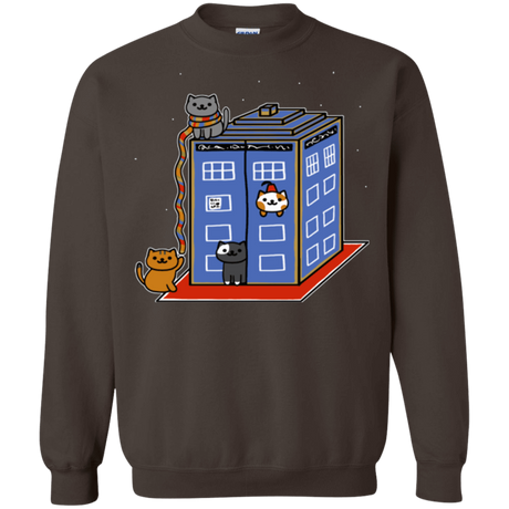 Sweatshirts Dark Chocolate / Small Who Atsume Crewneck Sweatshirt