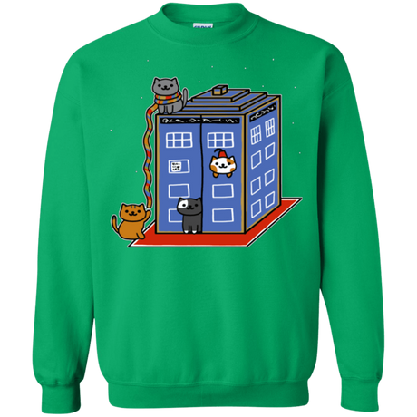 Sweatshirts Irish Green / Small Who Atsume Crewneck Sweatshirt