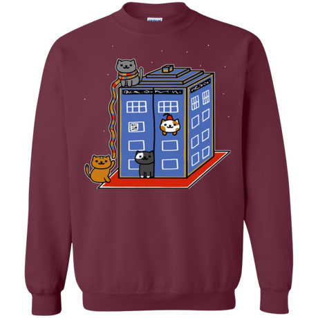 Sweatshirts Maroon / Small Who Atsume Crewneck Sweatshirt