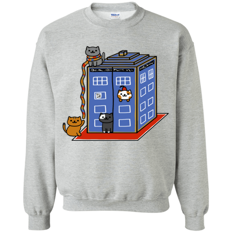 Sweatshirts Sport Grey / Small Who Atsume Crewneck Sweatshirt