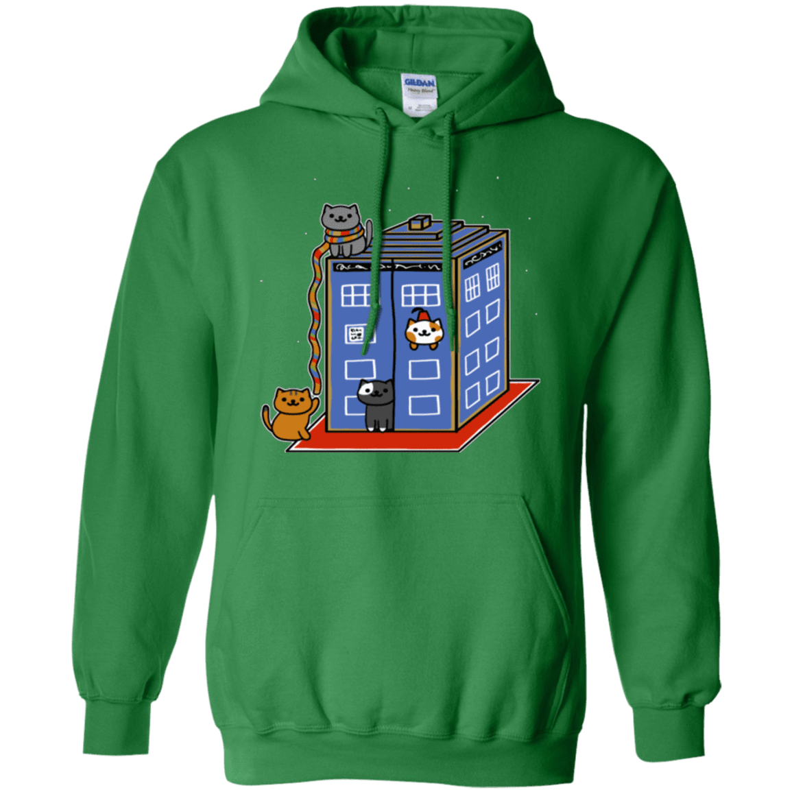Sweatshirts Irish Green / Small Who Atsume Pullover Hoodie