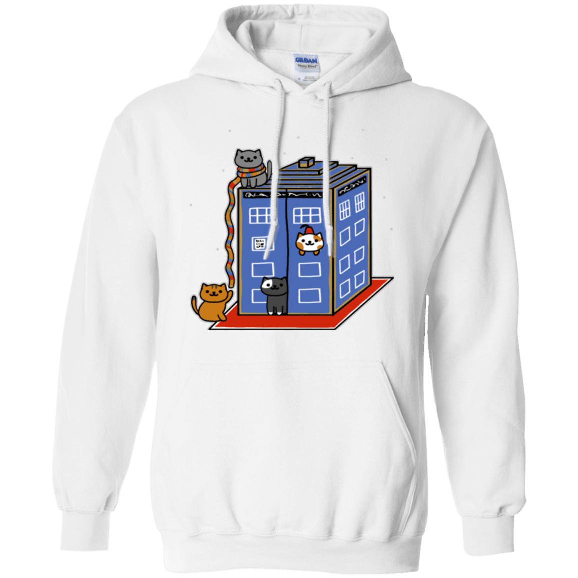 Sweatshirts White / Small Who Atsume Pullover Hoodie